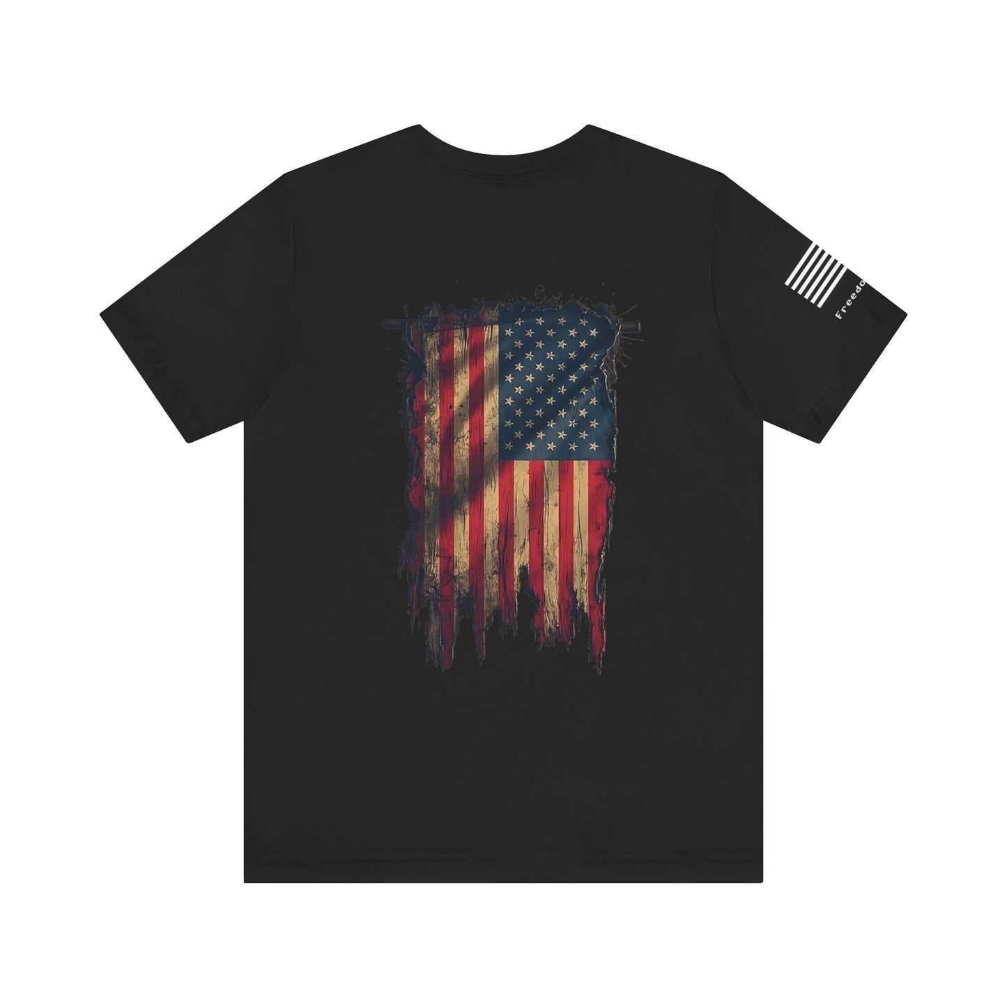 Tattered American Flag T-Shirt