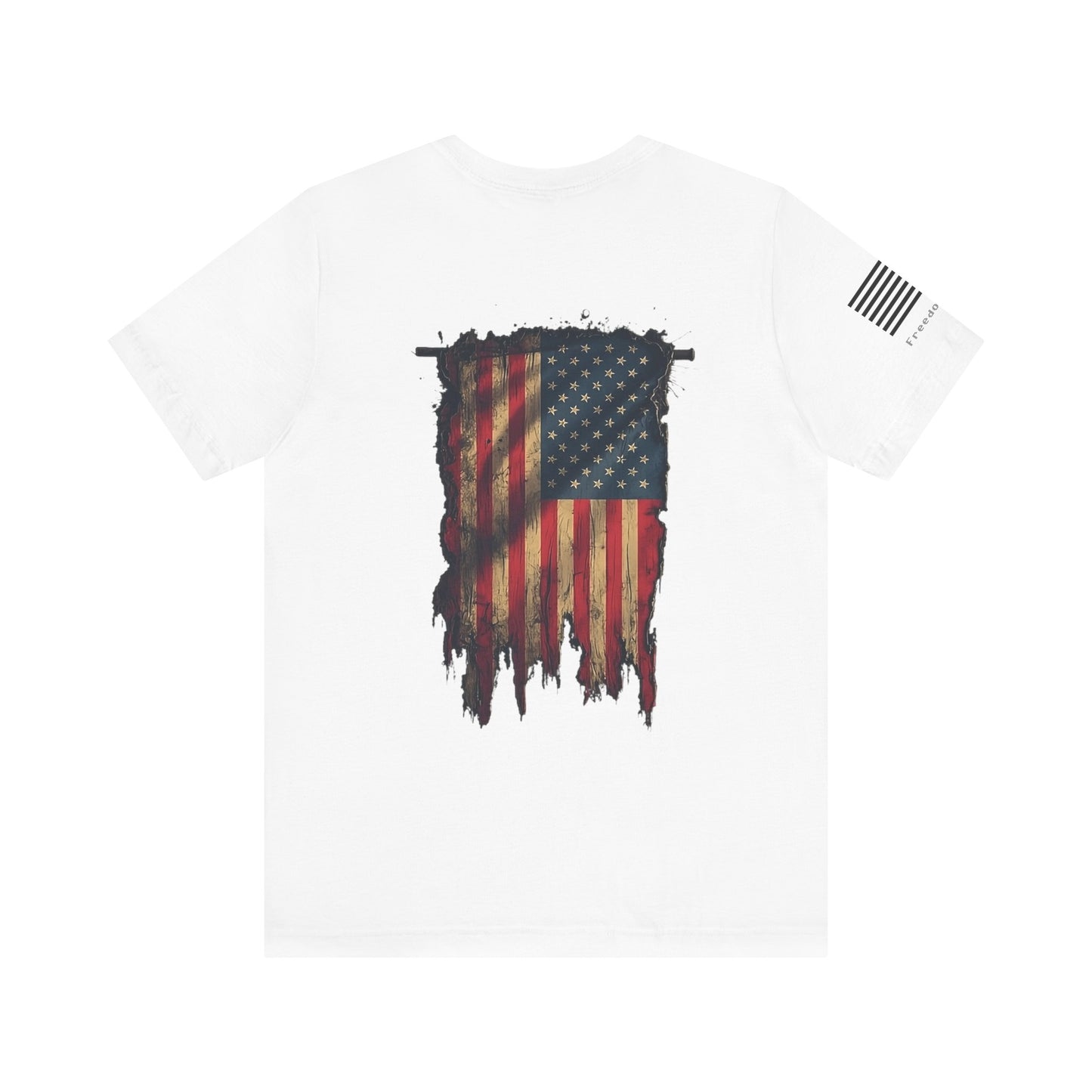 Tattered American Flag T-Shirt